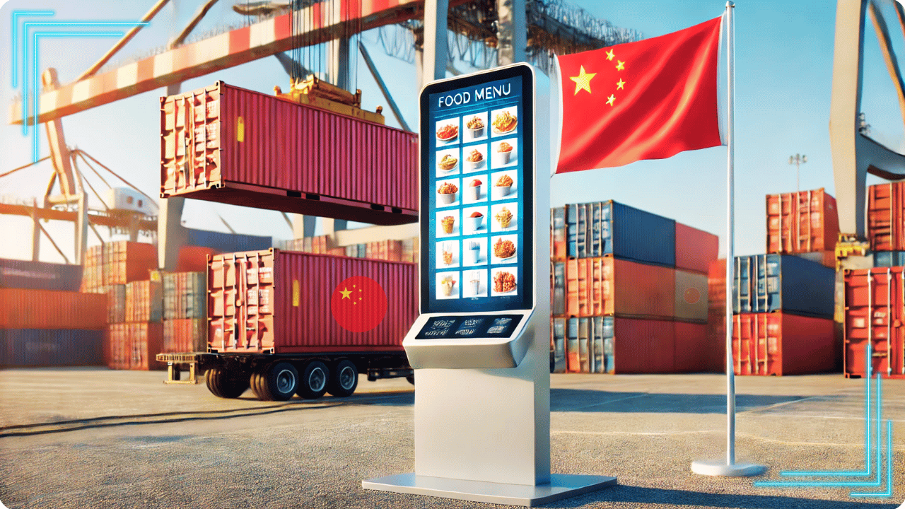 Borne de commande importée de Chine